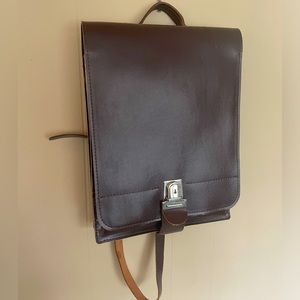 Leather Cartographer Bag